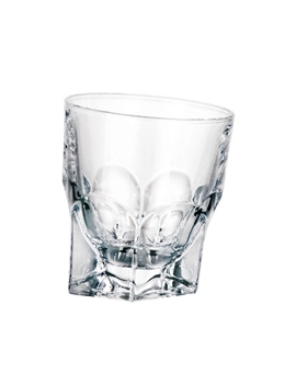 Seks Krystal Acapulco whiskyglas fra Bohemia